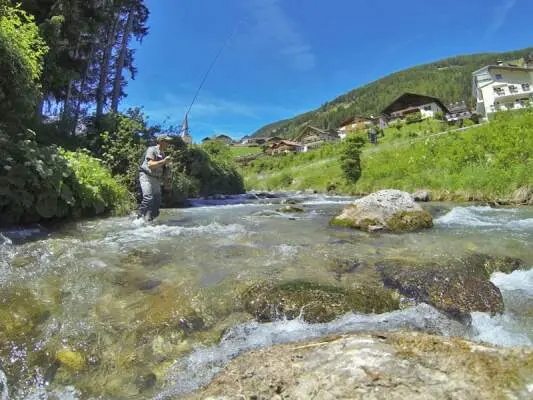 Markus Heiss - Pesca a mosca sul Mühlwalder Bach - catture a secca