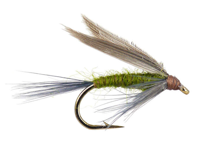 Mosche Da Pesca A Mosca Deceiver - Verde E Bianco, 6 Pezzi, Per Acqua Dolce E Salata, Henry Fly Fishing