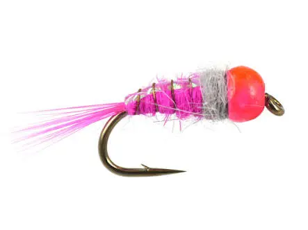 TG Tinsel Hot Pink Nymph 12