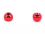 Tungsten Kopfperlen - METALLIC RED - 10 Stk.