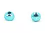 Palline in tungsteno - METALLIC LIGHT BLUE - 10 pz.