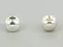 Palline in ottone - ARGENTO - 25 pz.