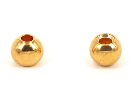 Palline in ottone - ORO - 25 pz. - 2,4 mm