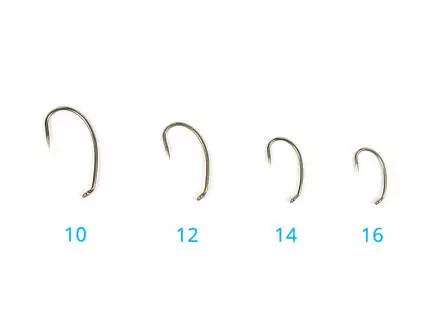 Ami hotfly SHRIMP barbless - 25 pz. - 12