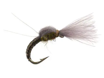 Olive Tuft Emerger - Dark Olive 16