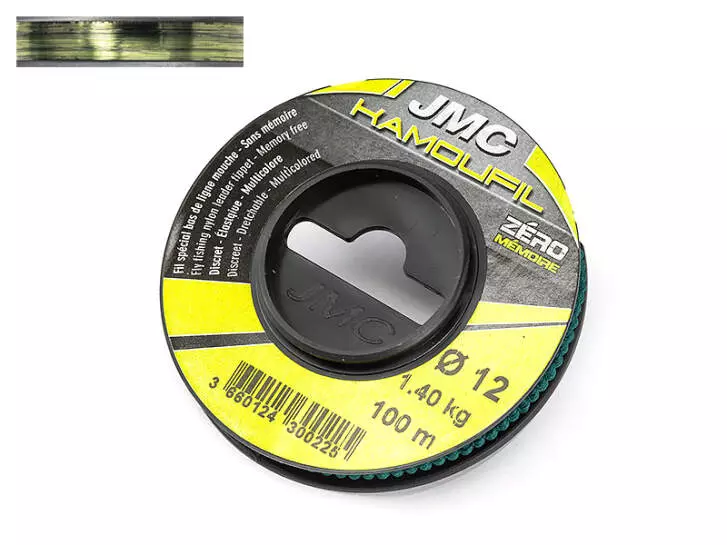 Nylon jmc KAMOUFIL per terminali & finali - 100 m - 0,18 mm