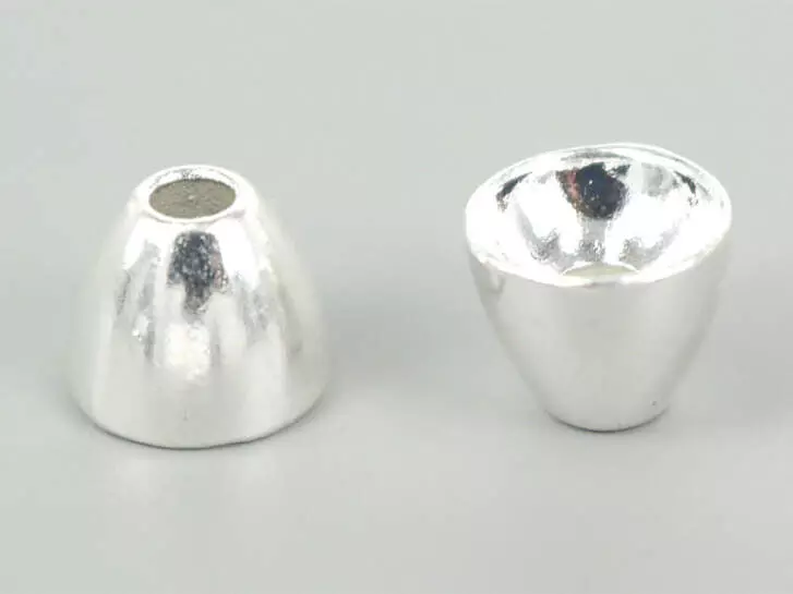 Tungsten Coneheads - SILBER - 10 Stk.