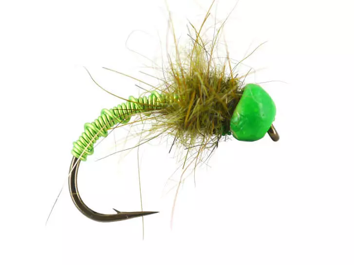 Green Metal Troutcounter