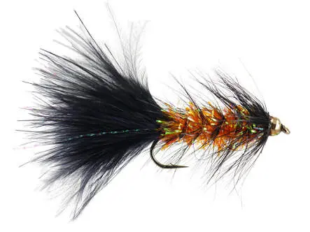 Wooly Bugger Cactus Chenille Fluo Orange 6