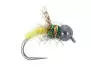 Yellow Shining Caddis Pupa Naturfil TG BL 8