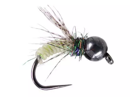 Green Shining Caddis Pupa Naturfil TG BL 8