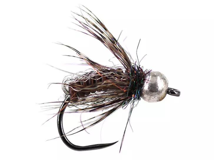 Brown Comp. Caddis Naturfil Pupa TG BL 10