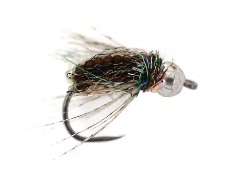Brown Comp. Caddis Naturfil Pupa TG BL 10