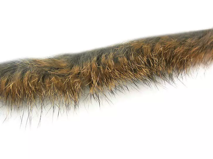GRIZZLY ZONKER STRIPS hotfly - 2 pc. x 30 cm - natural brown grizzly