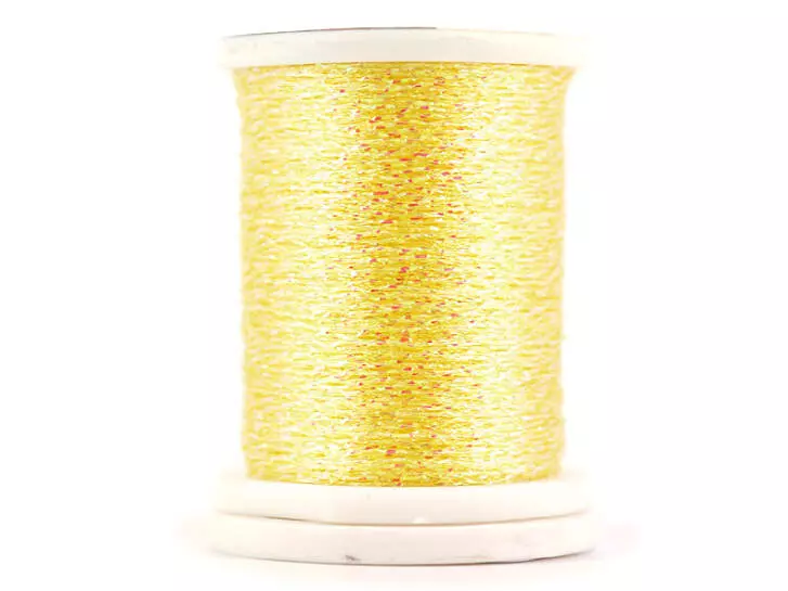 GLITTER THREAD textreme - 230 den - 35 m - yellow
