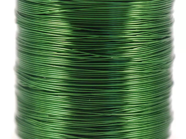 FILO DI RAME FINE hotfly - 0,18 mm - 15 m - olive