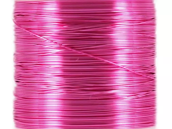 FILO DI RAME FINE hotfly - 0,18 mm - 15 m - pink