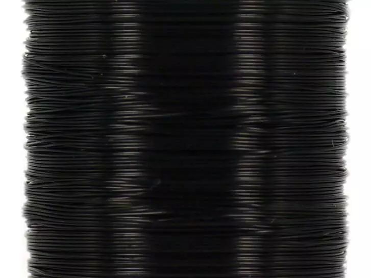 FILO DI RAME FINE hotfly - 0,18 mm - 15 m - black