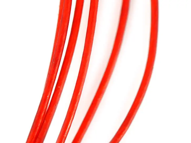 NATURFIL hotfly - 150 cm - Ø 0,6 mm - red