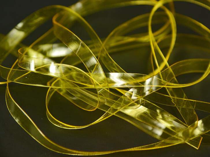 BODY GLASS FLAT hotfly - 3,3 mm - 2 x 50 cm - yellow