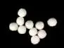 FISH EGGS hotfly - 10 pc. - 7 mm - white