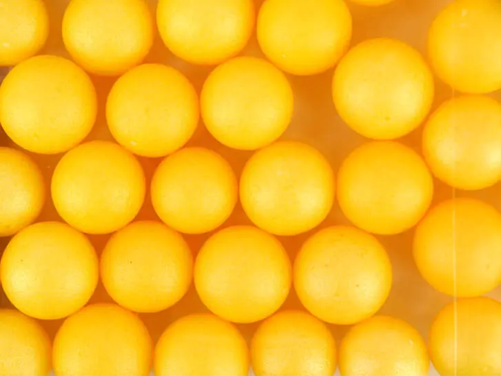 HIGH VIZ POLY BALLS hotfly - 9 / 10 mm - yellow