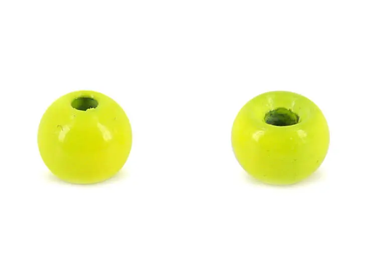 Palline in tungsteno - FLUO GIALLO - 10 pz. - 3,0 mm