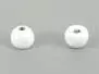 Palline in tungsteno - BIANCO - 10 pz. - 3,5 mm