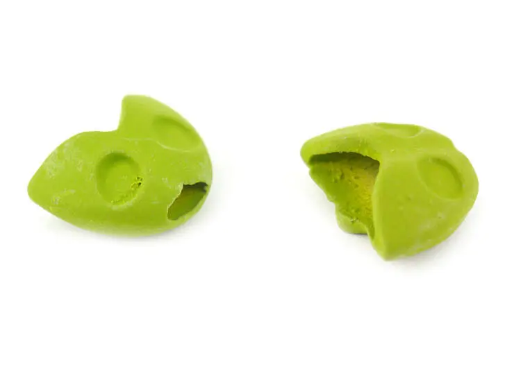 SKULPIN HEADS hotfly - 10 pc. matte olive-M (11 x 14 mm)