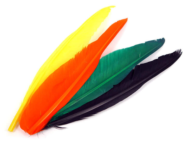 PENNA QUILL DOCA (GOOSE QUILL FEATHER) hotfly - 1 pz. -...