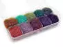 Dubbing dispenser UV-ICE hotfly - dark - 10 x 1 g