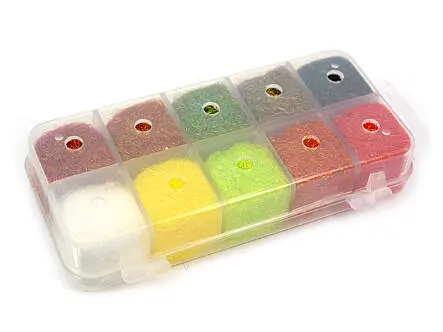 Dubbing dispenser FINE SYNT hotfly - 10 x 1 g