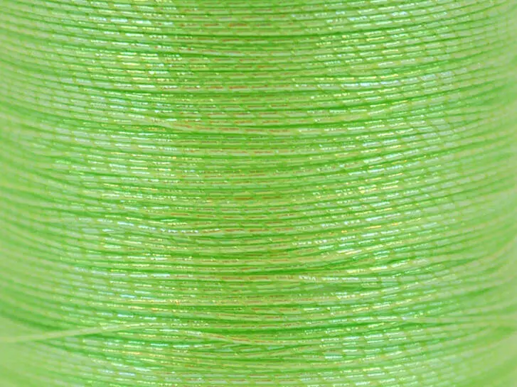 PEARL BODY QUILL hotfly - 0,25 mm - 12 m - fluo chartreuse pearl