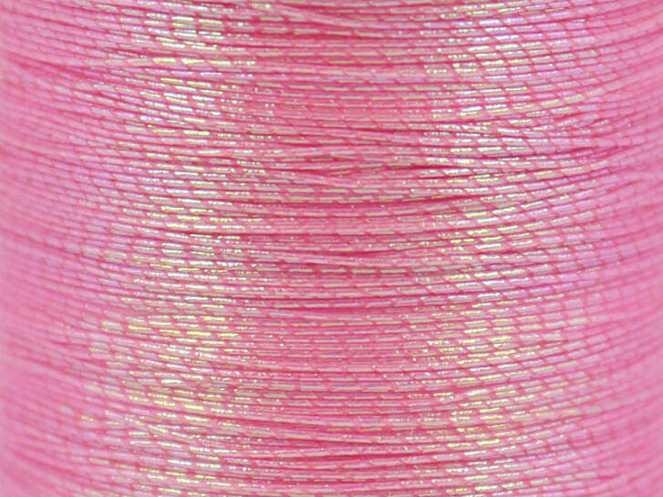 PEARL BODY QUILL hotfly - 0,25 mm - 12 m - fluo pink pearl