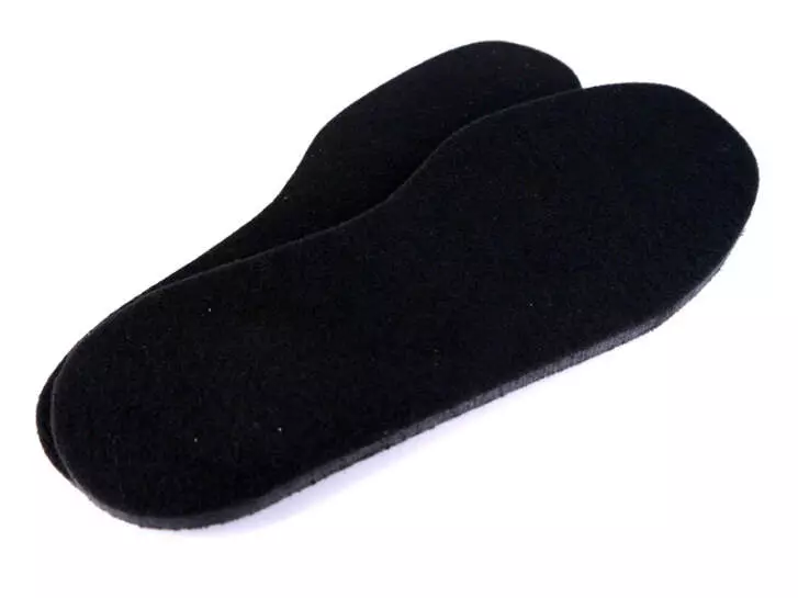 Suole in FELTRO NERO sintetico per scarponi da wading - 10 mm