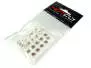 CLEAR FISH HEADS WITH 3D EYES hotfly - 10 pc.