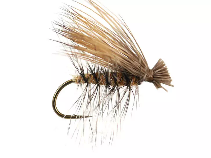 Tan Superb Elk Hair Caddis 8