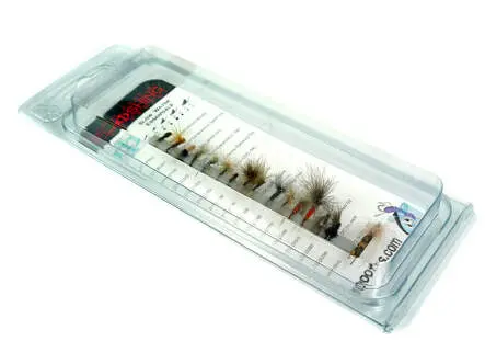Set SLOW WATER ESSENTIALS (Fluss Flachland) by Raspini - 16 Fliegen