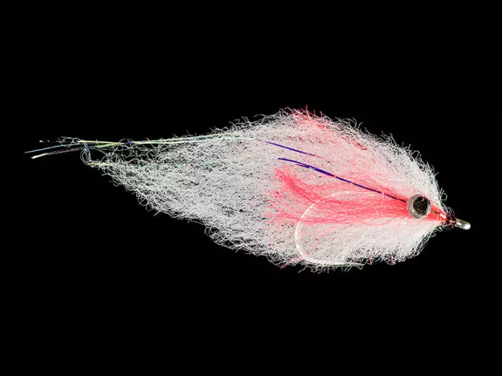 Bait King White Red 4/0 - 12 cm