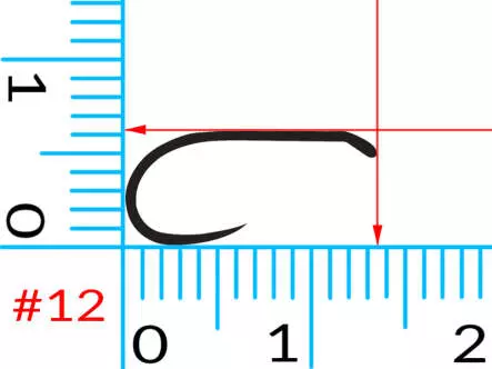 Ami hotfly DRY NYMPH 1x strong barbless - 25 pz.