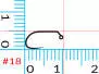 Ami hotfly JIG barbless - 25 pz.