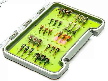 Selezione NINFE TUNGSTENO EVERY DAY - 30 mosche con scatola