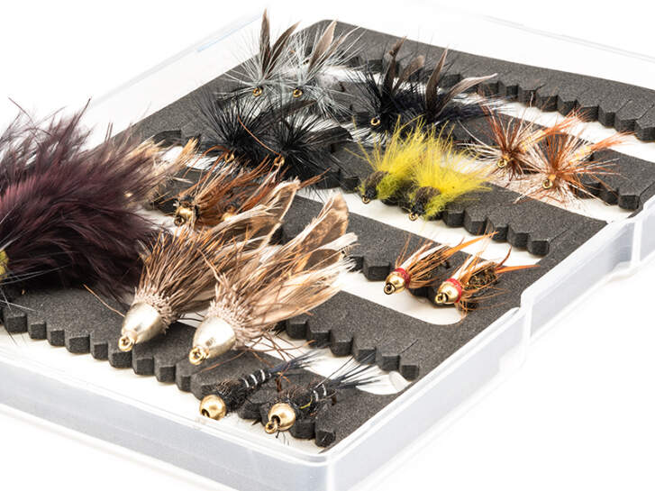 6 Mosche Umide Mallard & Claret Per Trota – Scegli La Misura, Fatte A Mano UK
