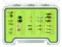 Selezione mosche hotfly TEMOLO STANDARD BL - 24 mosche senza ard. con scatola