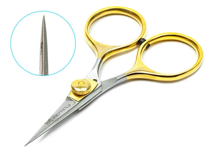 Forbici hotfly RAZOR GOLD STRAIGHT - 4.00"