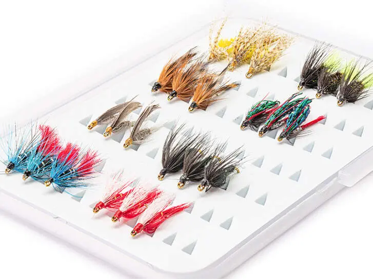 Set NASSFLIEGEN EVERY DAY - 24 Fliegen mit Box
