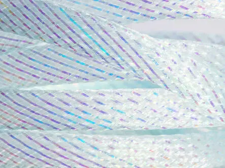 MAGIC PEARL MYLAR hotfly - 100 cm - light blue pearl