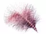 GRIZZLY MARABOU hotfly - 5 pz. - ca. 13 cm - salmon black...