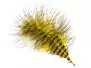 GRIZZLY MARABOU hotfly - 5 pz. - ca. 13 cm - dark yellow...