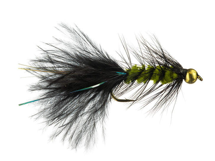 Pure Wooly Bugger Olive Black 6